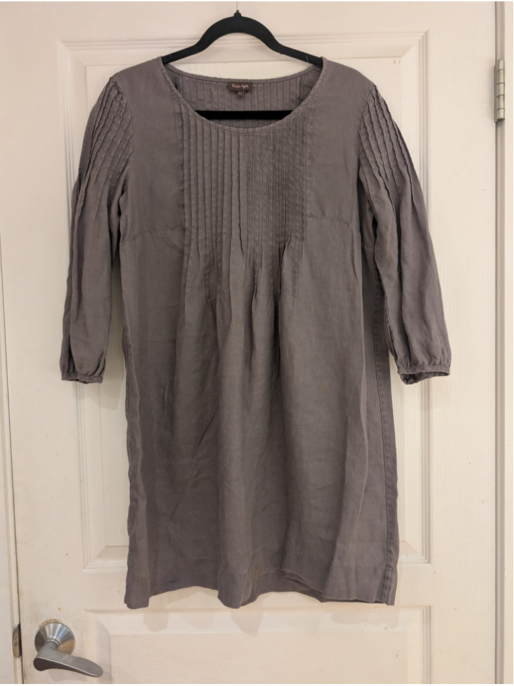 Women's Phase Eight Grey Midi Dress Size 12